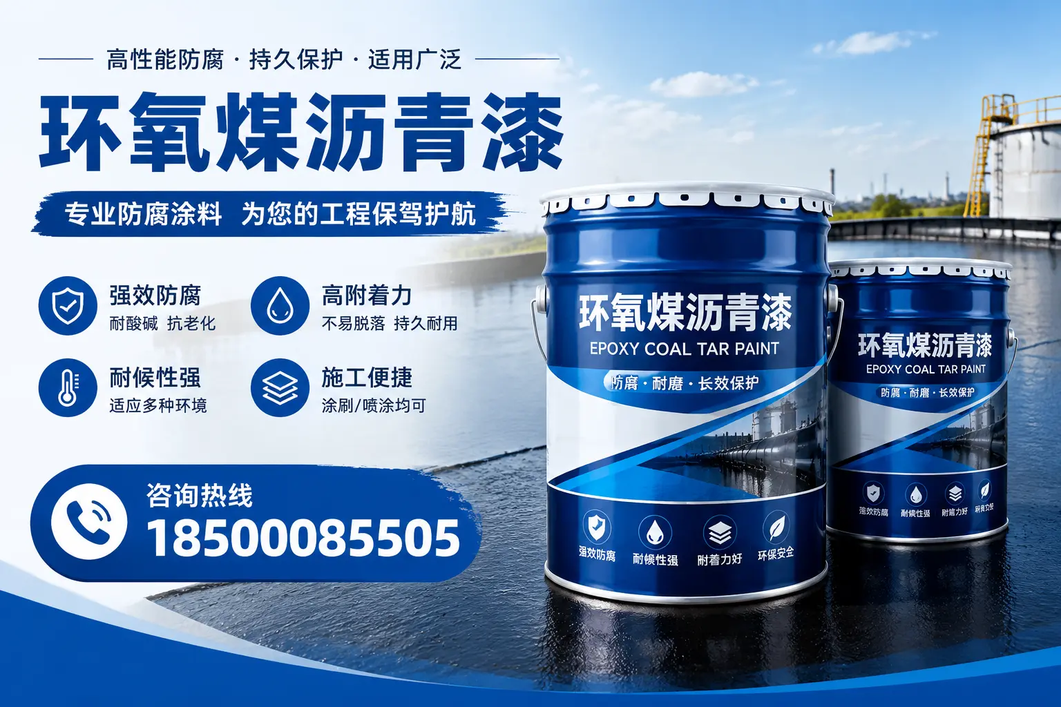 环氧煤沥青漆与其他漆类的比较，济源用户的选择依据