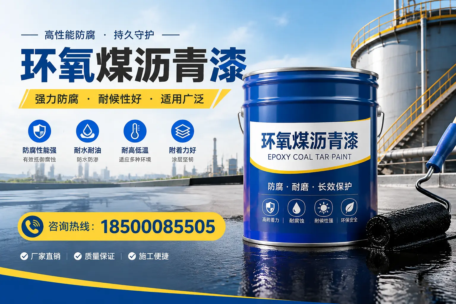 环氧煤沥青漆的储存与运输注意事项，济源企业须知