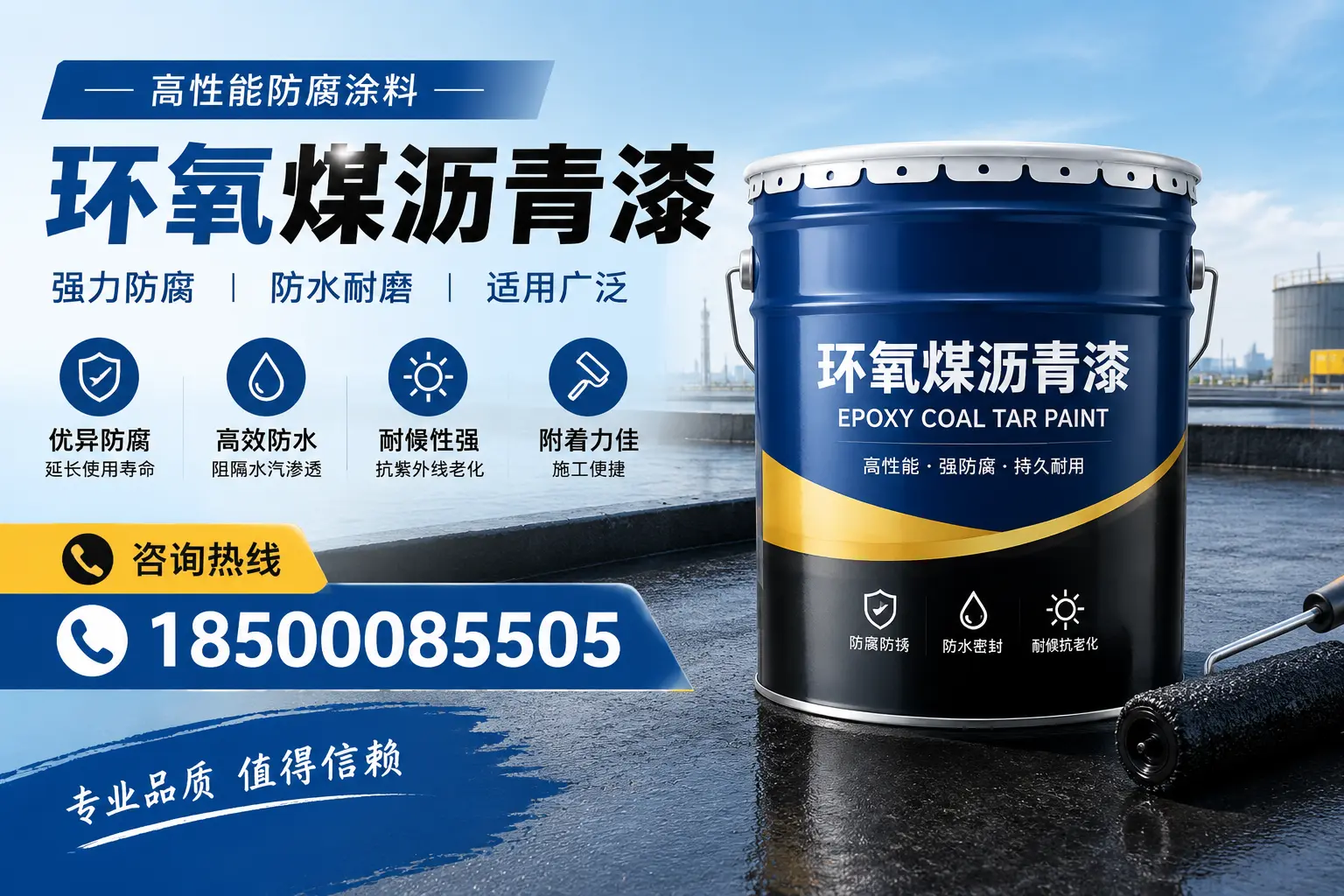 环氧煤沥青漆的主要成分与功能，济源用户深度了解